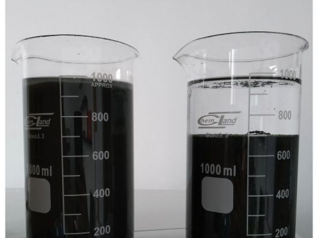 Sludge samples before and after flocullation process.jpg
